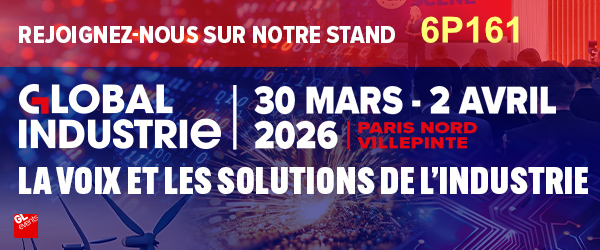 Banni&egrave;re du salon Global Industrie 2026