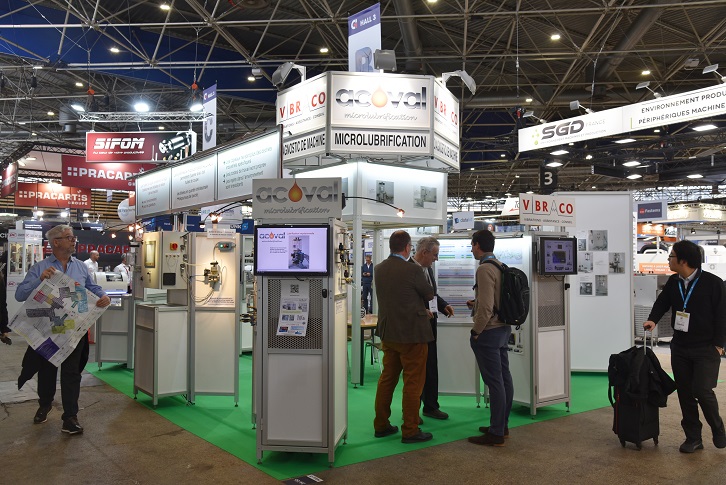 Le stand VIBRACO sur le salon Global Industrie Lyon 2025