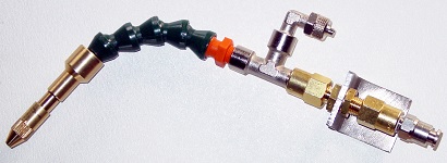 Coaxial spray nozzle